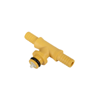 Fitting -T- 1/4″, check valve, Shurflo